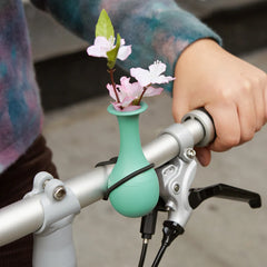 Bike Decor Flower Mini Vase by Kikkerland
