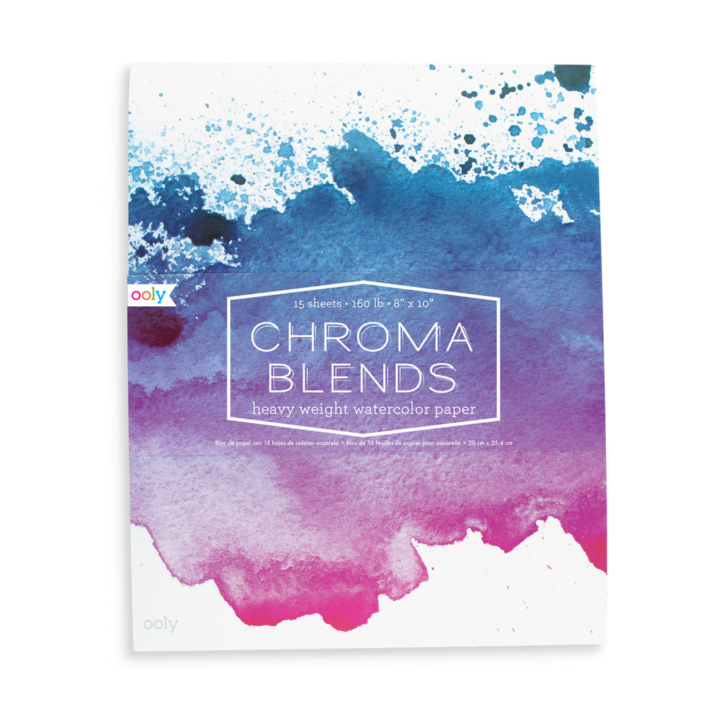 Chroma Blends Watercolor Pad by OOLY