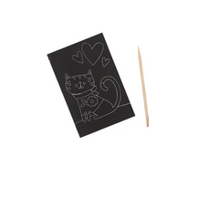 Scratch & Scribble Mini Art Kit: Cutie Cats
