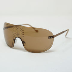 Laser-Etched Sunglasses with Coordinating Puffy Nylon Case by hrh