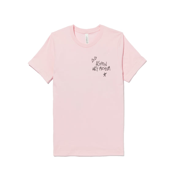 Pink Tee by Giles Round