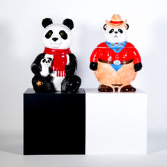 Rob Pruitt's Panda Cookie Jar Friends: Winter Bears
