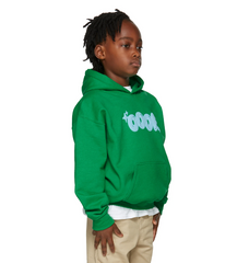 Green Kids Hoodie by OOOF