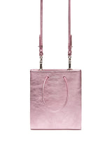 Short Metallic Pink Bag by MEDEA