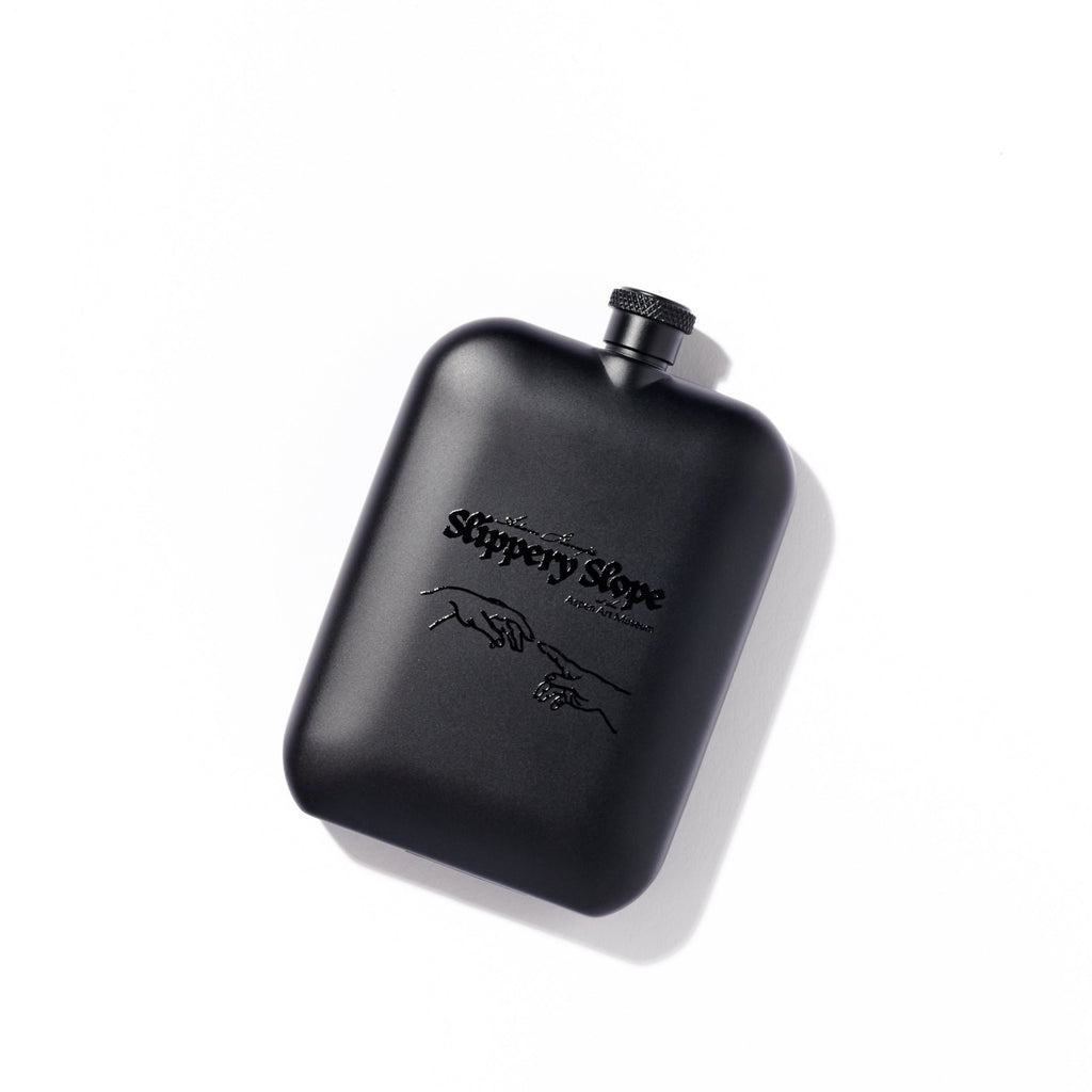 Slippery Slope Flask by Adam Stamp