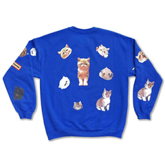 Cat Sweatshirt by Toiletpaper