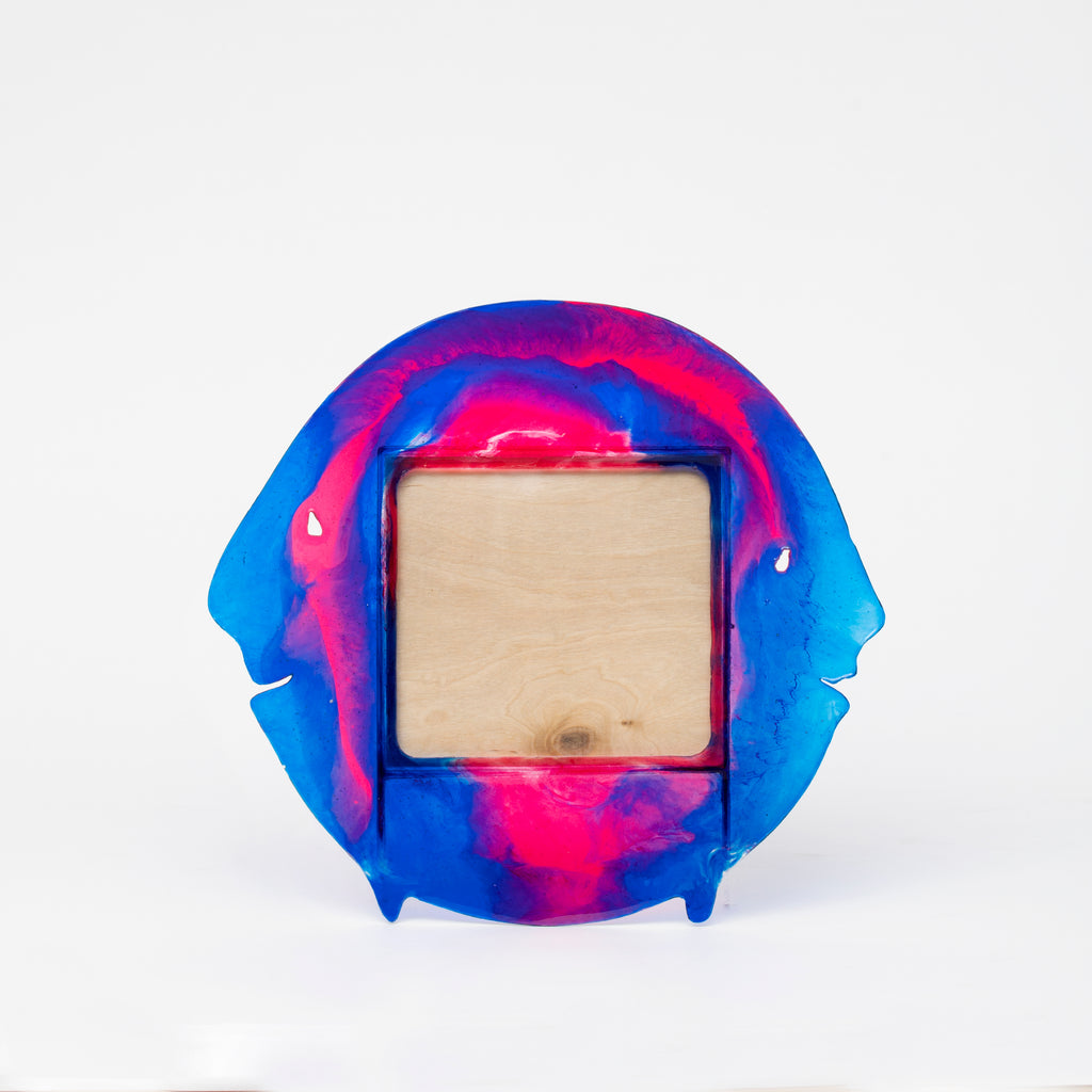 [SOLD] Two Faces frame by Gaetano Pesce, 2021