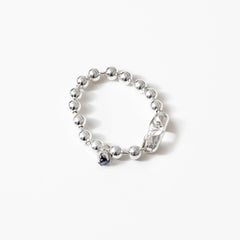 Zoie Bracelet in Blue and Sterling Silver